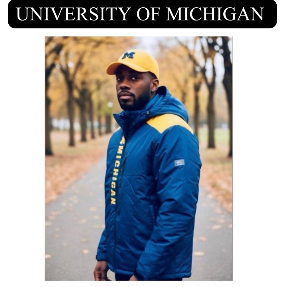 🐺 UofM Wolverine’s Colosseum “The One” Heavyweight Jacket, NWT 🔥 ONE LEFT 🔥